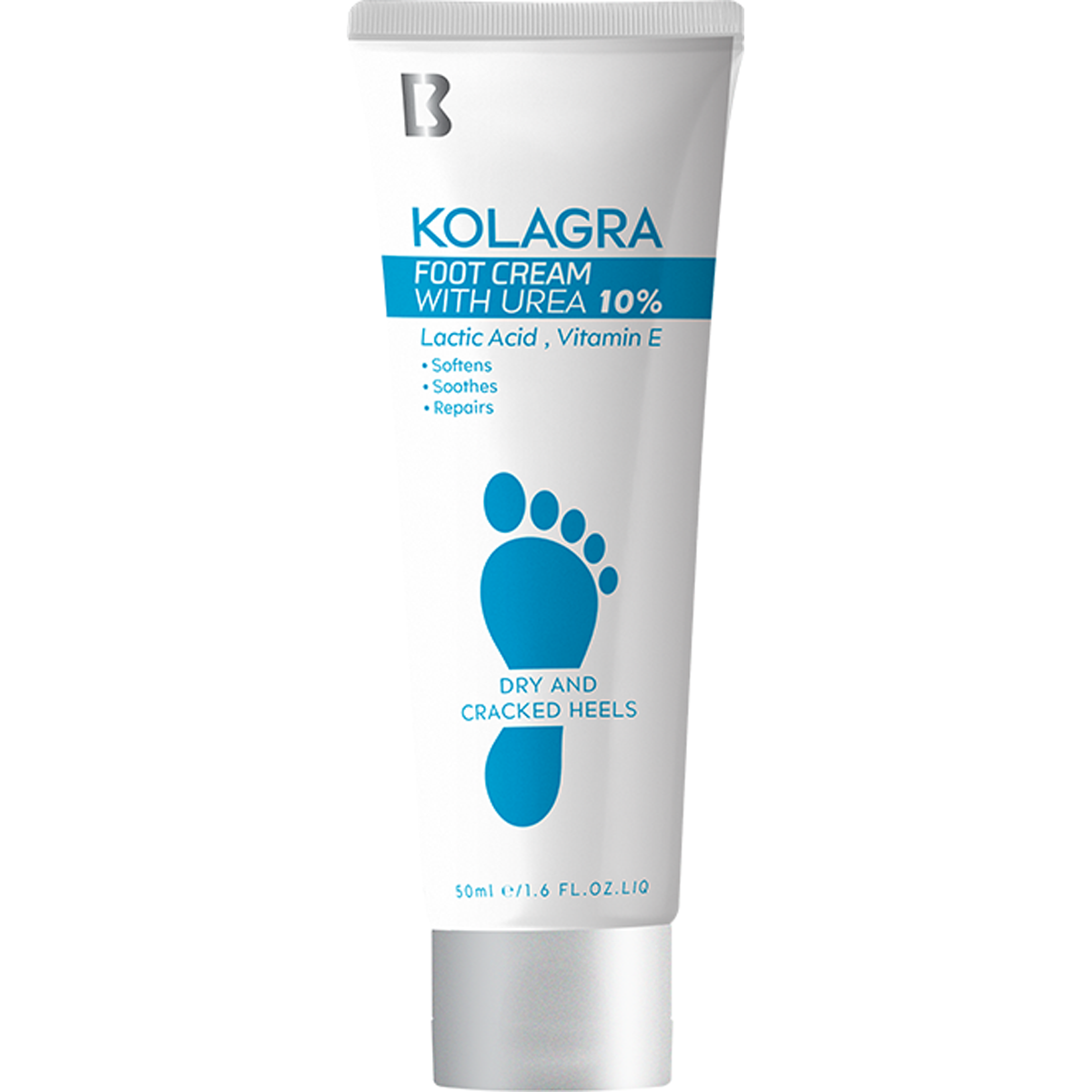 Kolagra Foot Cream For Dry&Cracked Heels 50ml image number 0