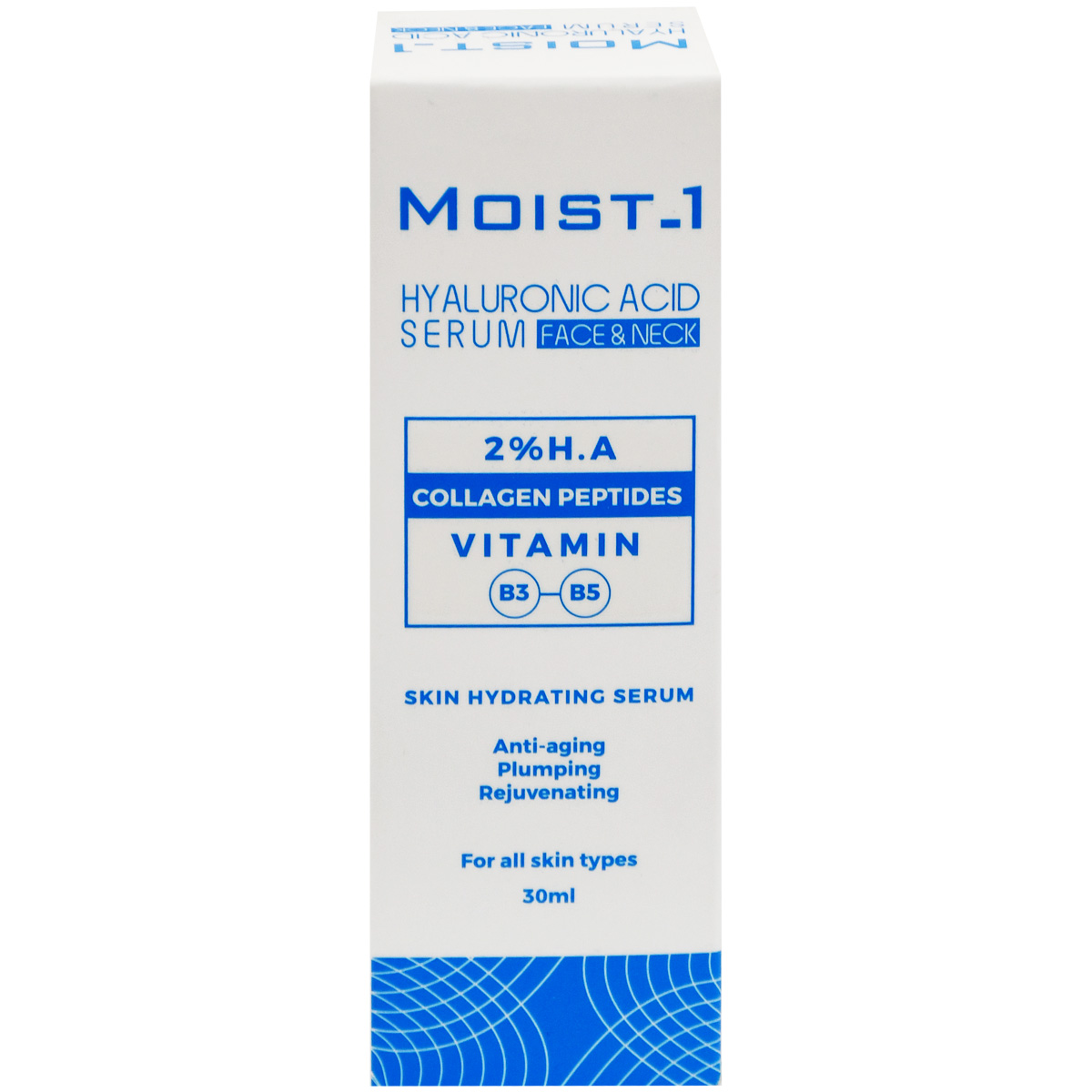 Moist-1 Hyaluronic Acid Anti Aging Serum For Face and Neck 30 ml image number 0