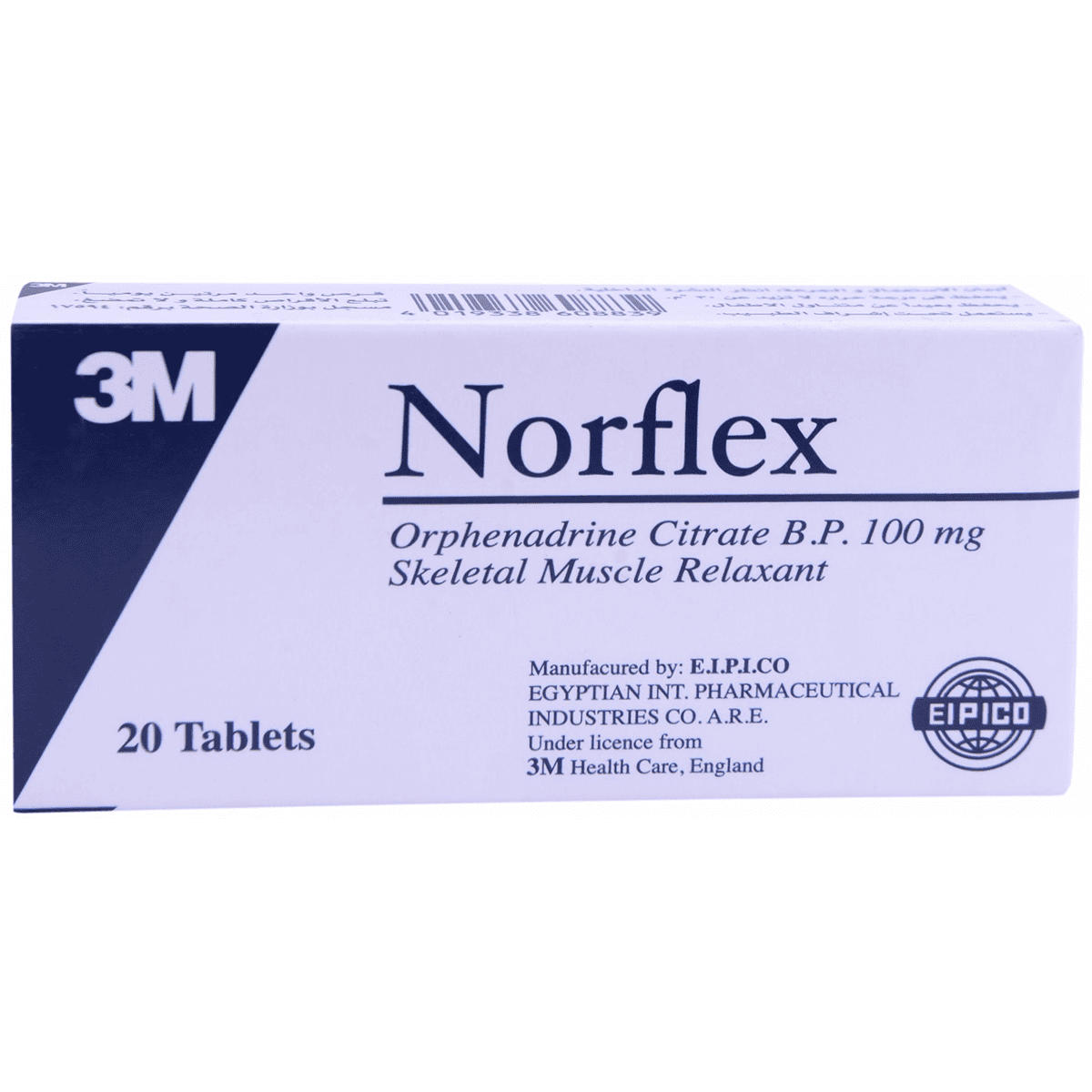 Norflex 100mg 20 Tablet image number 0