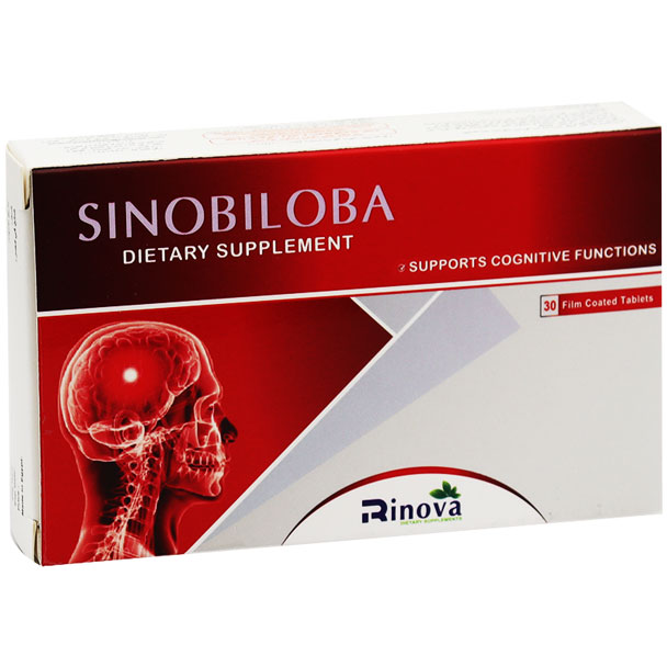 Sinobiloba 30 Film Coated Tablets image number 0