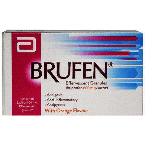 Brufen Granules 600mg 10/Effervescent Sachets image number 0