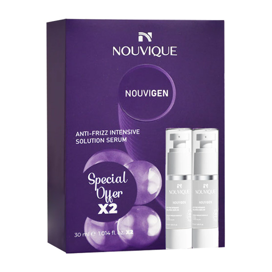 Nouvique Nouvigen Anti Frizz Intensive Serum 2x30ml (Offer Pack) image number 0