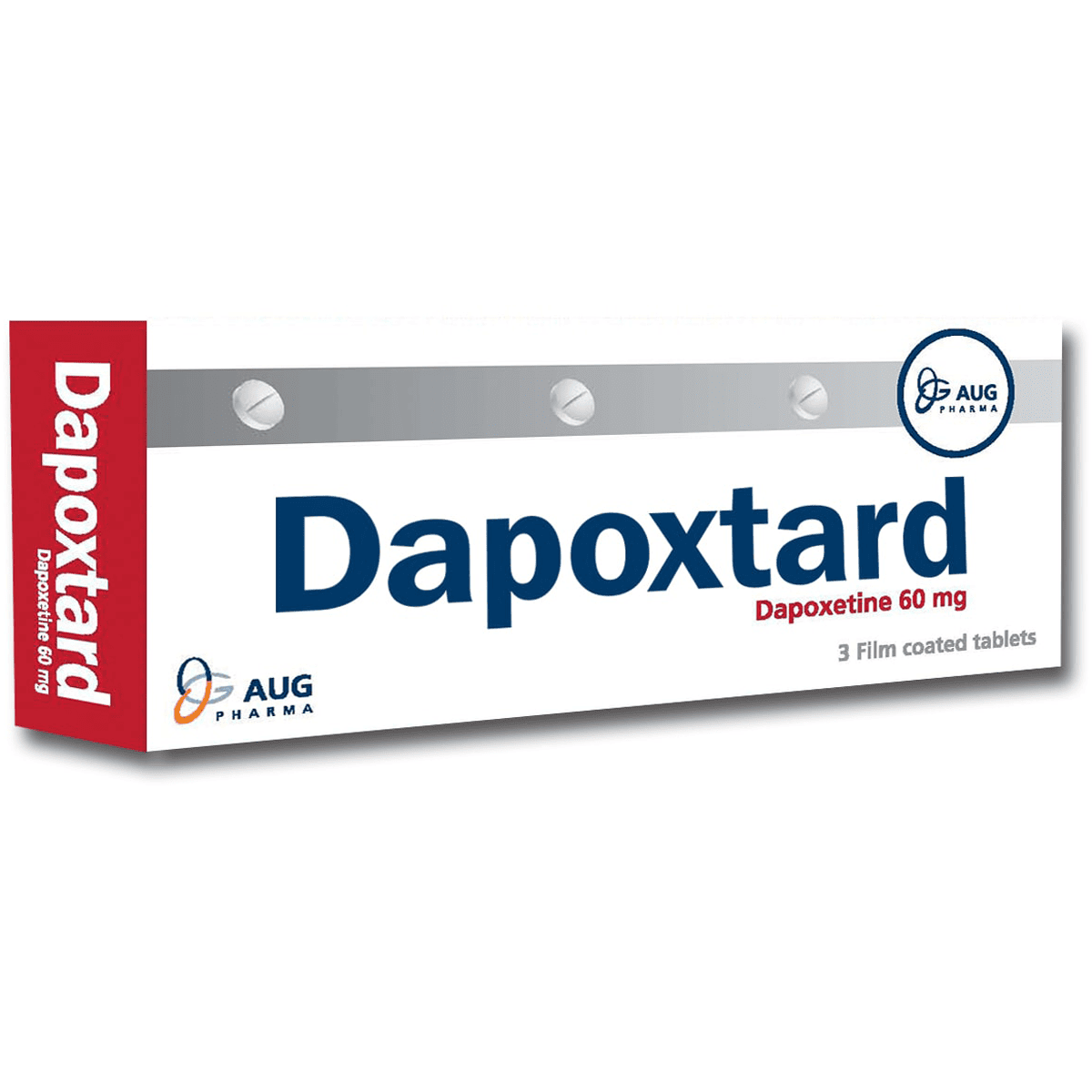 Dapoxtard 60mg 3 Film Coated Tablets image number 0