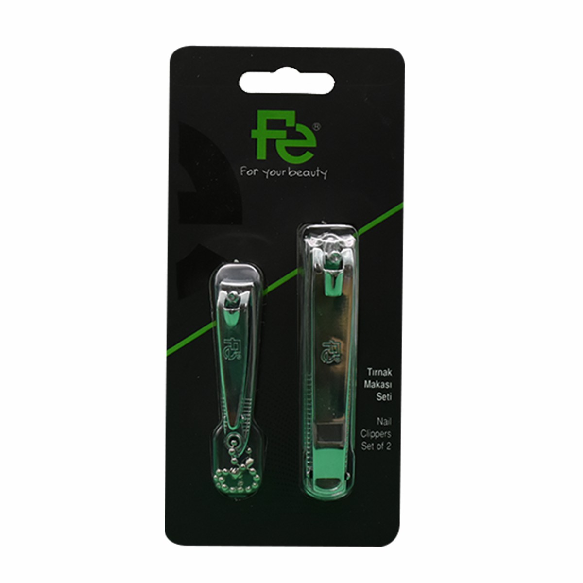 Fe Stainless Nail Clipper 2pcs/050 image number 0