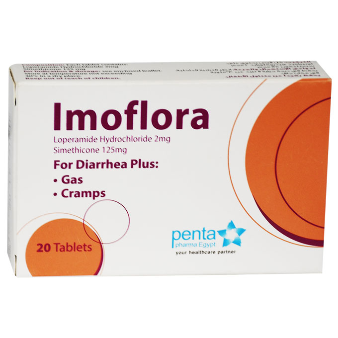 Imoflora 2mg+125mg 20 Tablets image number 0