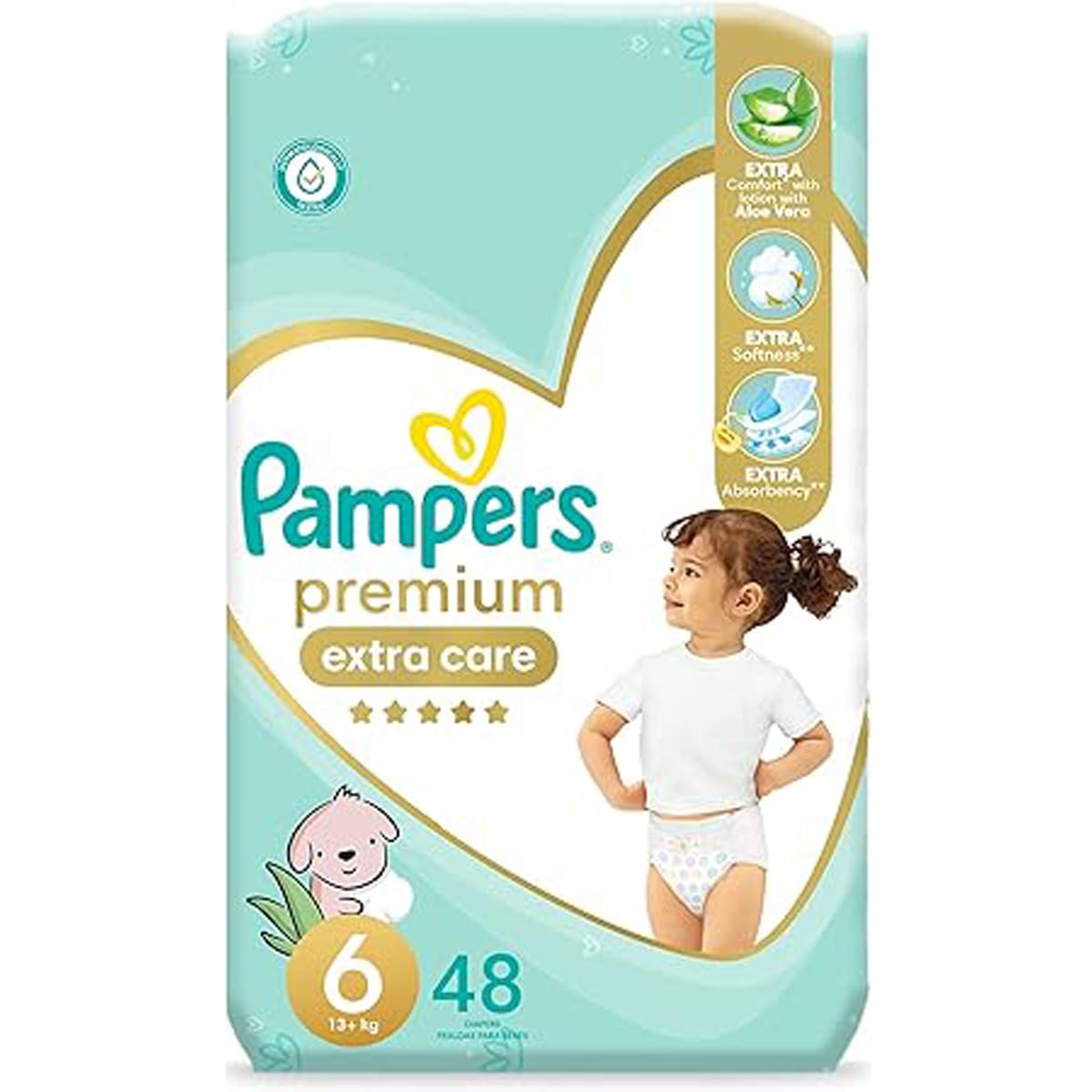 Pampers Premium Extra Care (6) (13+) 48 pieces image number 0