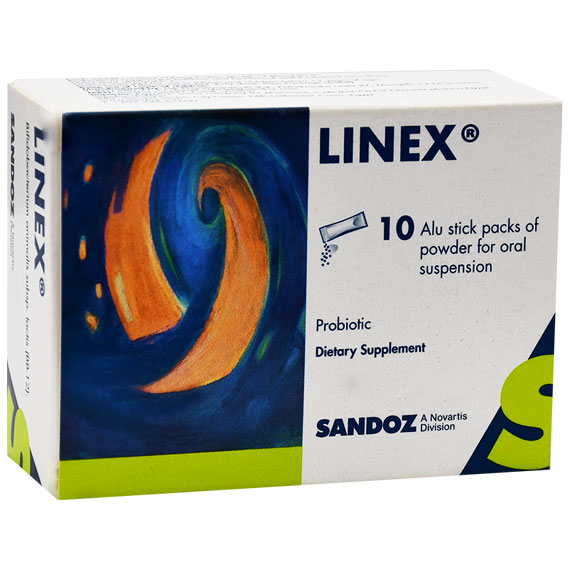 Linex Probiotic 100mg Powder For Oral Suspension 10 Sachet image number 0