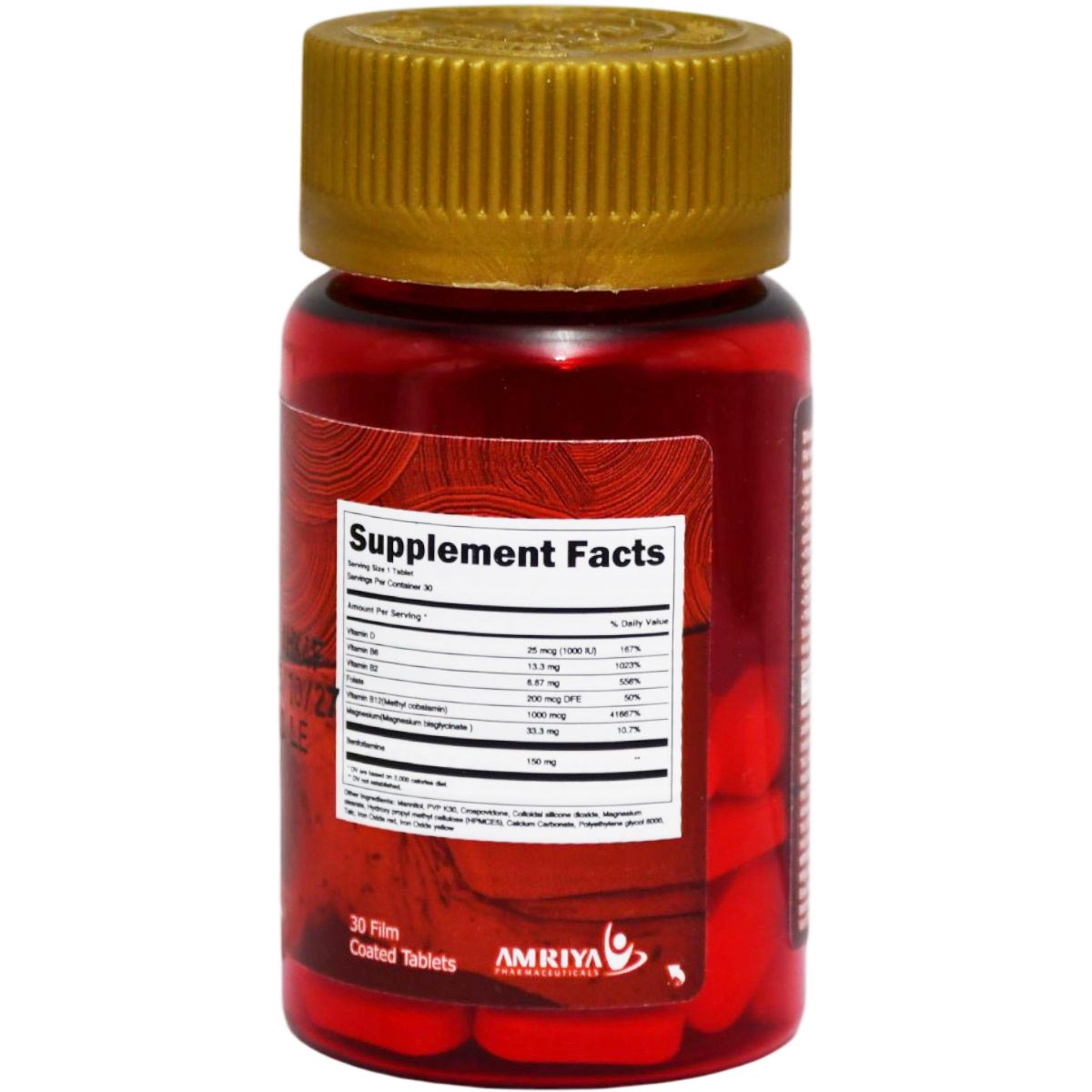 Neurovit Power Vitamin B Complex 30 Film Coated Tablets image number 1