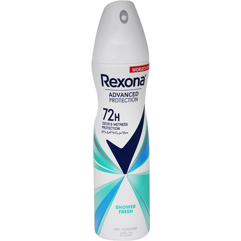Rexona Shower Fresh Deodorant Spray For Women 150ml image number 0