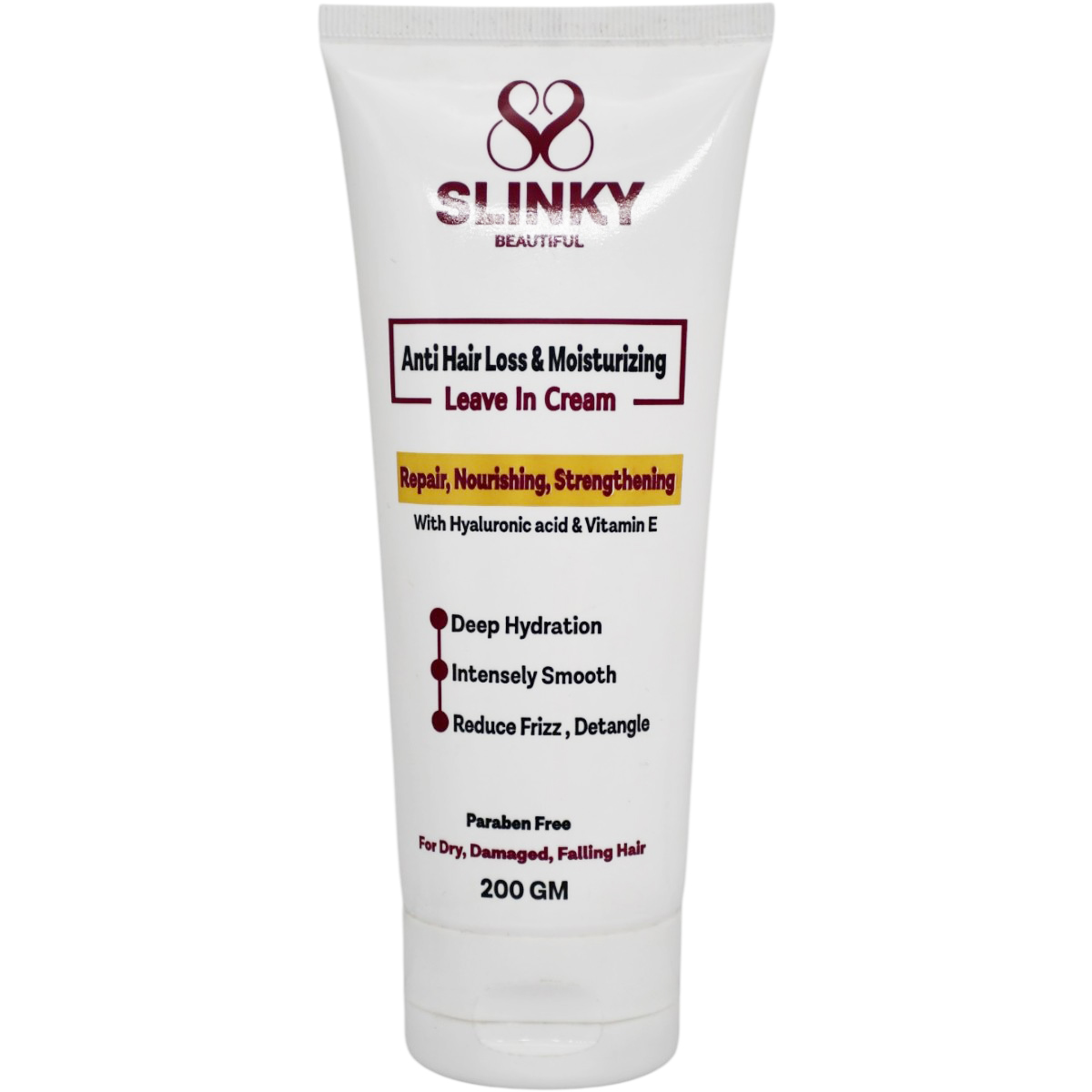 Slinky Anti Hair Loss and Moisturizing Leave In Cream 200gm image number 0