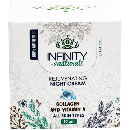 Infinity Naturals Collagen and Vitamin A Night Cream 50gm image number 0