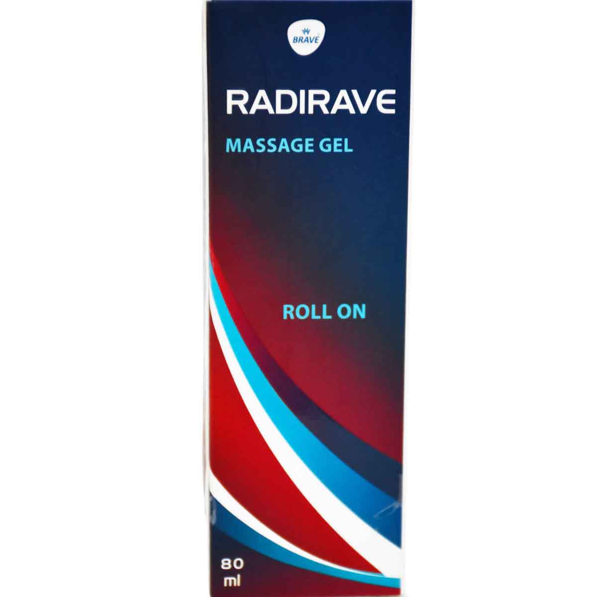 Radirave Massage Roll On 80ml image number 0