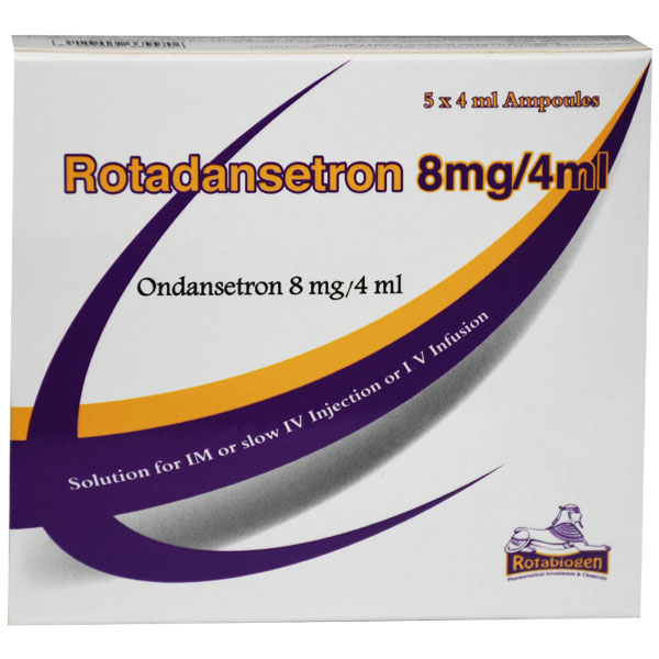 Rotadansetron 8mg/4ml 5 Ampoules image number 0