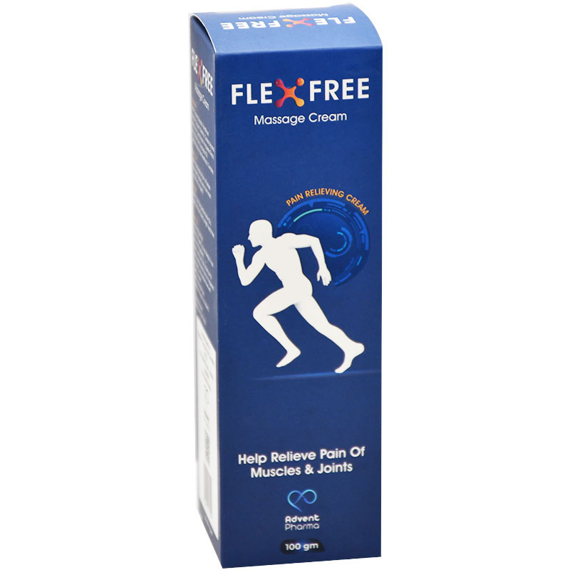 Flexfree Massage Cream 100gm image number 0