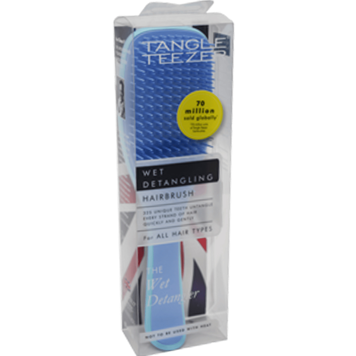 Tangle Teezer Hair Brush Teezer Wet Detangler Denim Blue 010221 image number 0