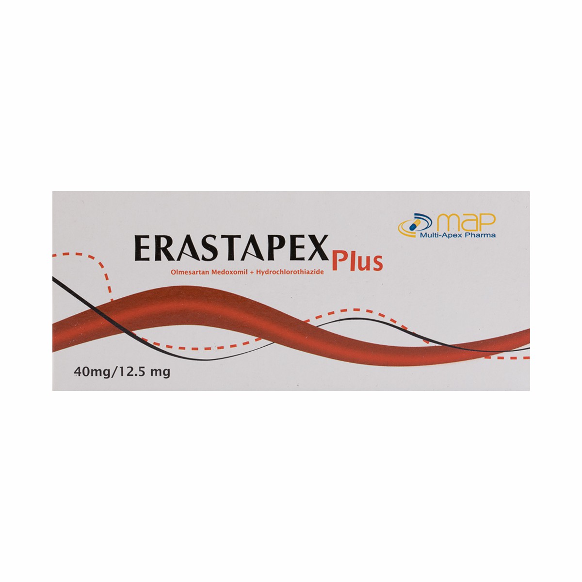 Erastapex Plus 40mg/12.5mg 30 Tablet image number 0