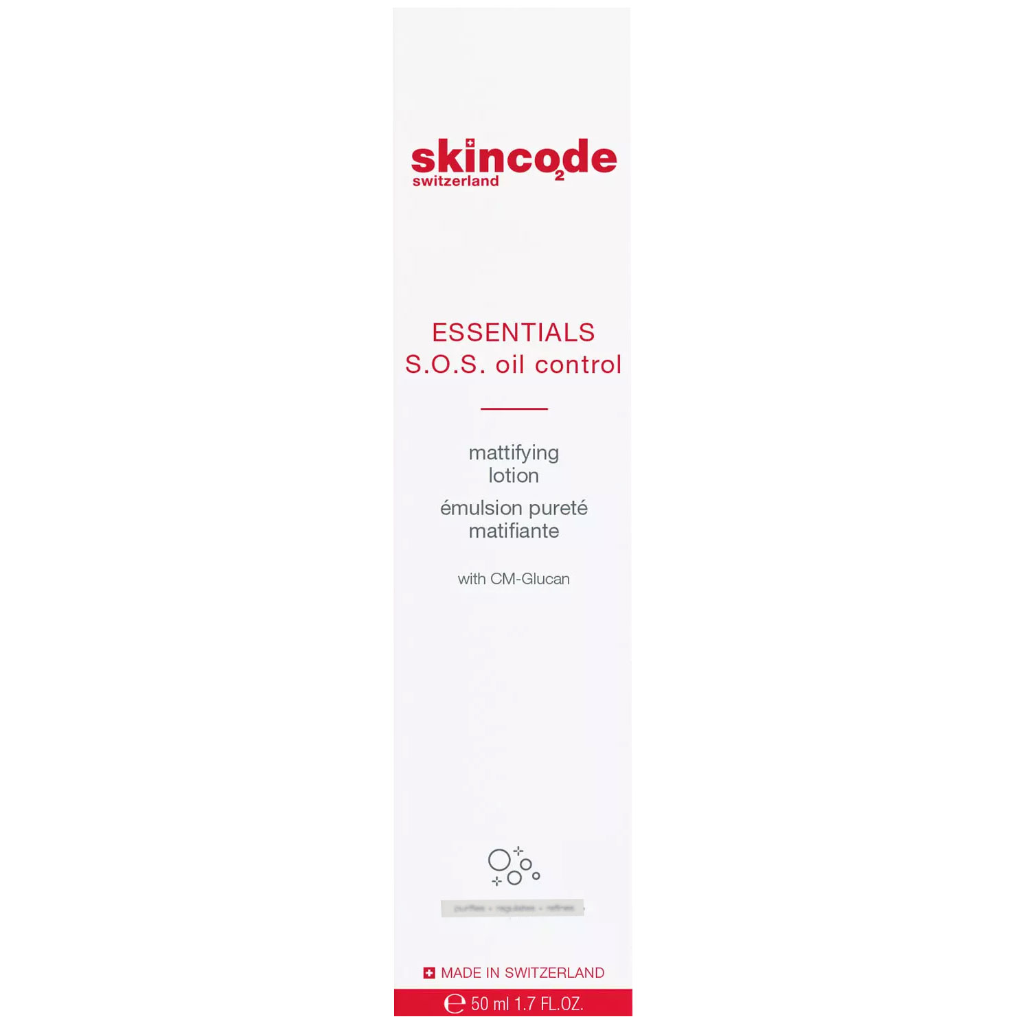 Skincode Essentials S.O.S Oil Control Mattifying Lotion 50ml image number 0