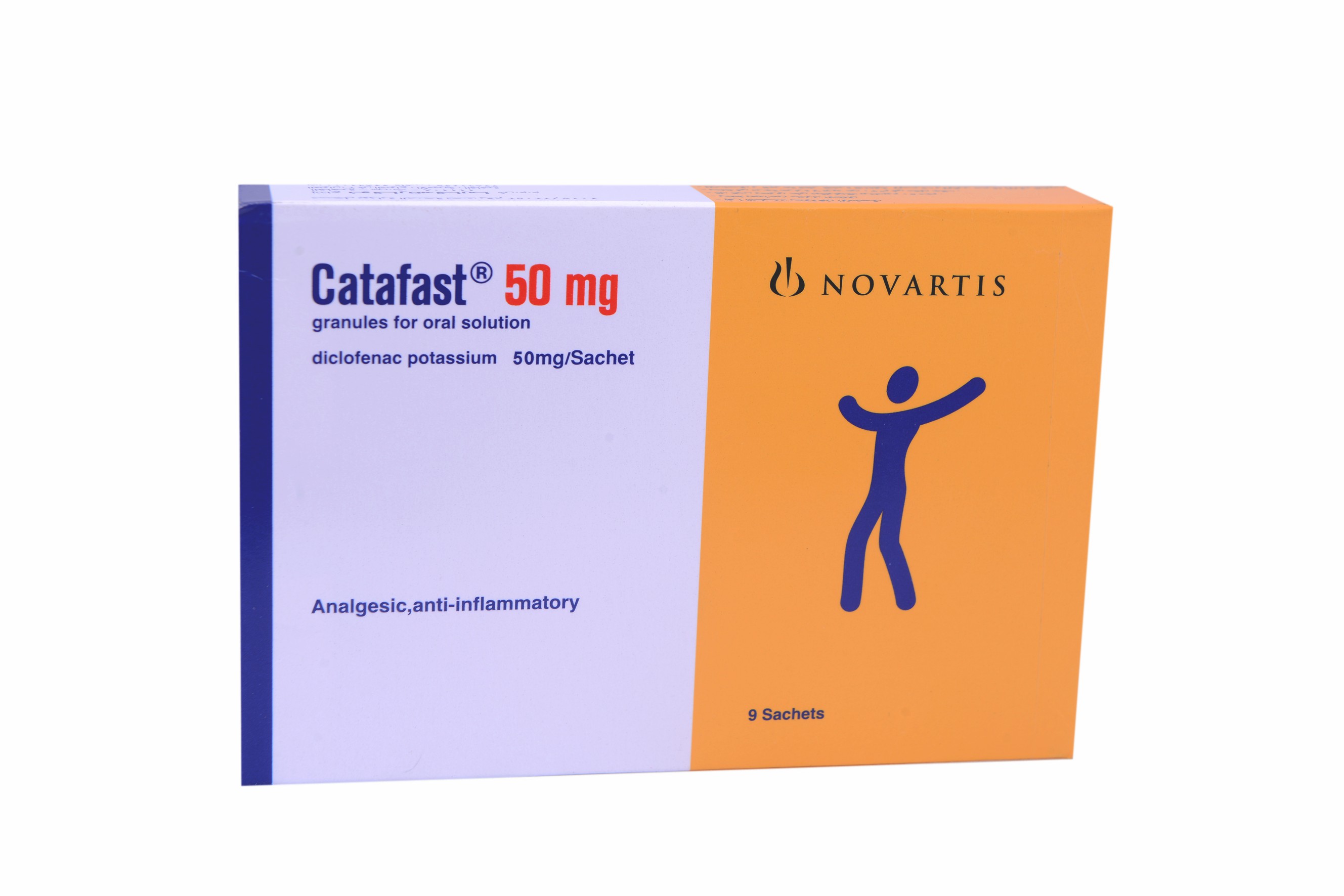Catafast 50mg 9 Sachets image number 0