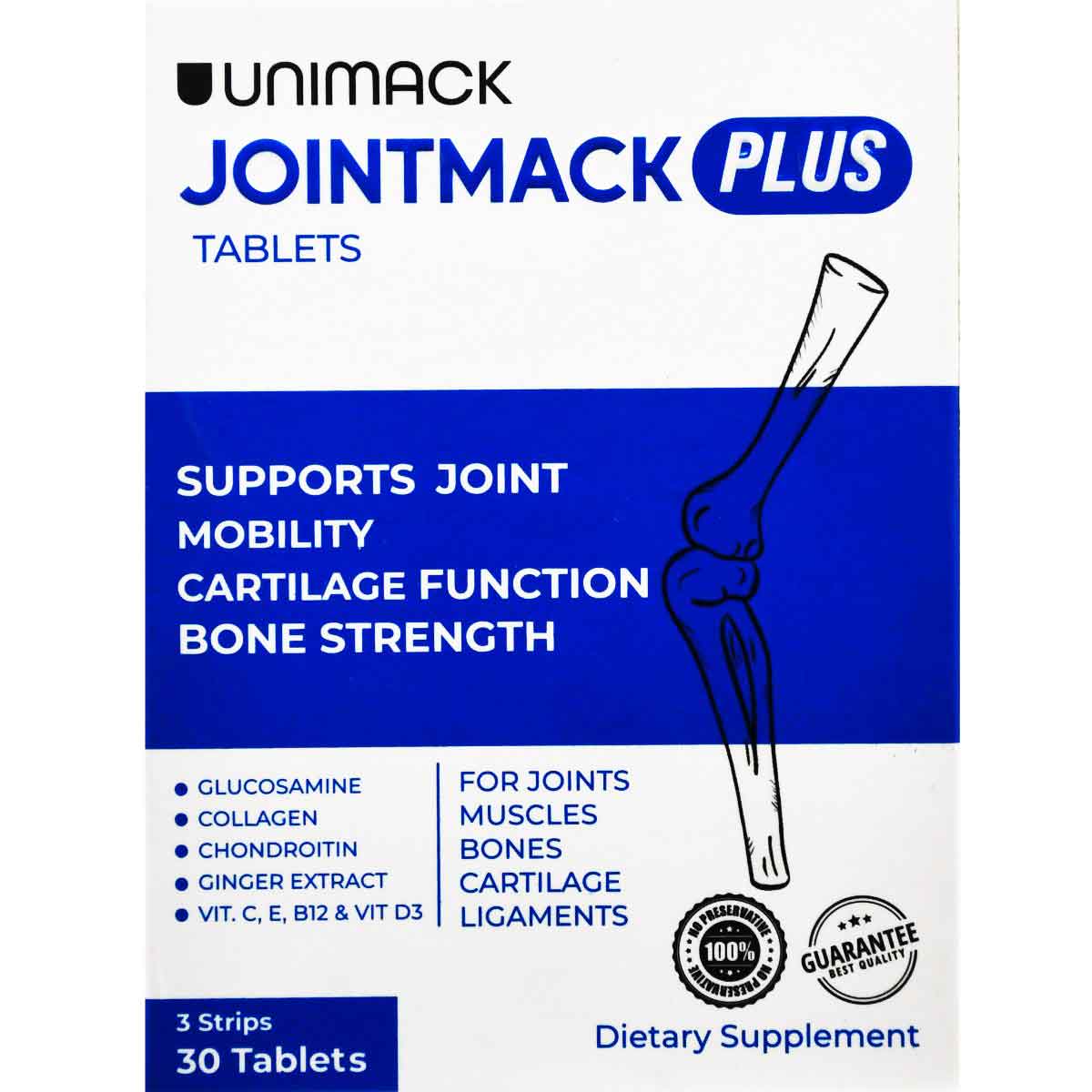 Jointmack Plus (3Strip) 30 Tablets image number 0