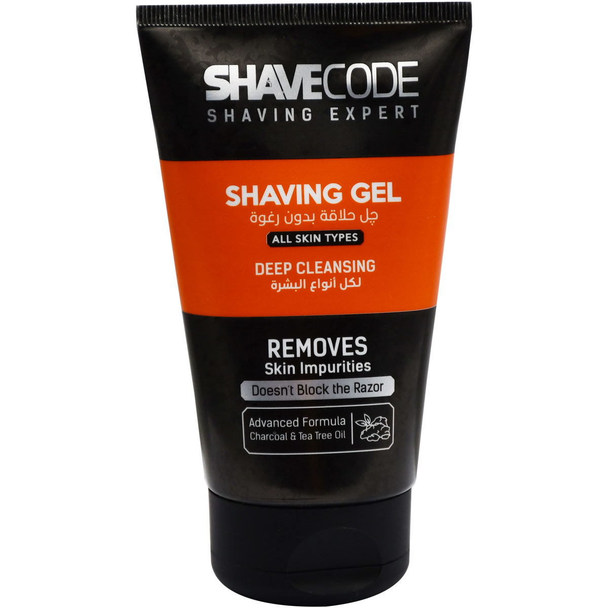 Shavecode Deep Clean Shaving Gel for All Skin Types 150ml image number 0
