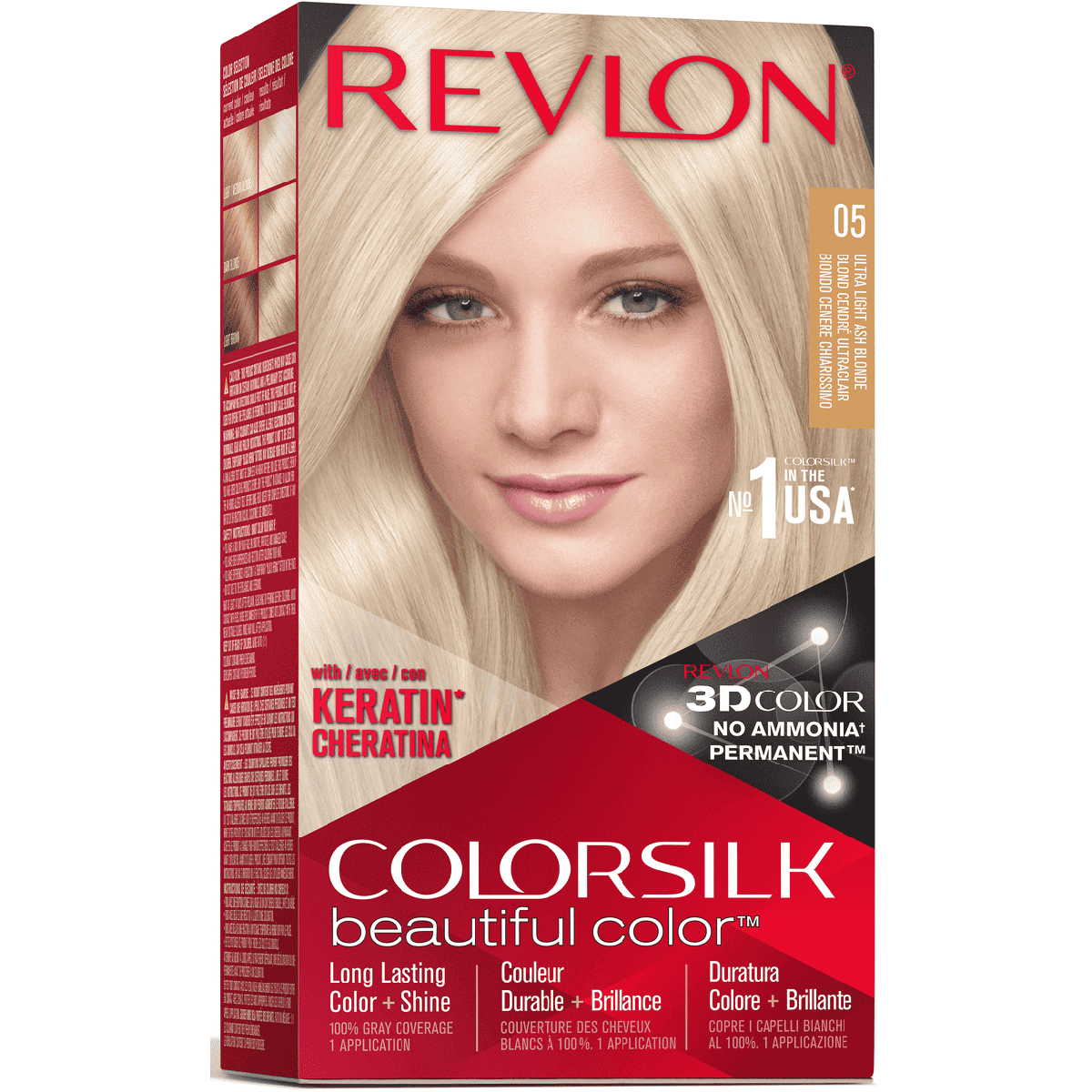 Revlon Colorsilk Ultra Light Ash Blonde 05 image number 0
