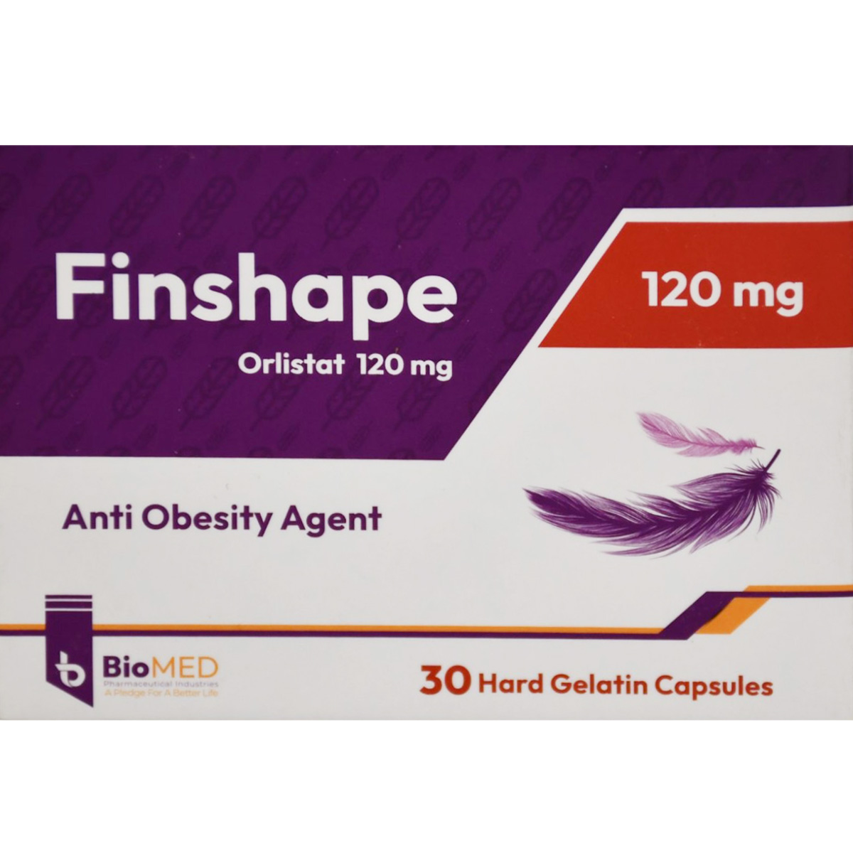 Finshape 120mg 30 Hard Gelatin Capsules image number 0