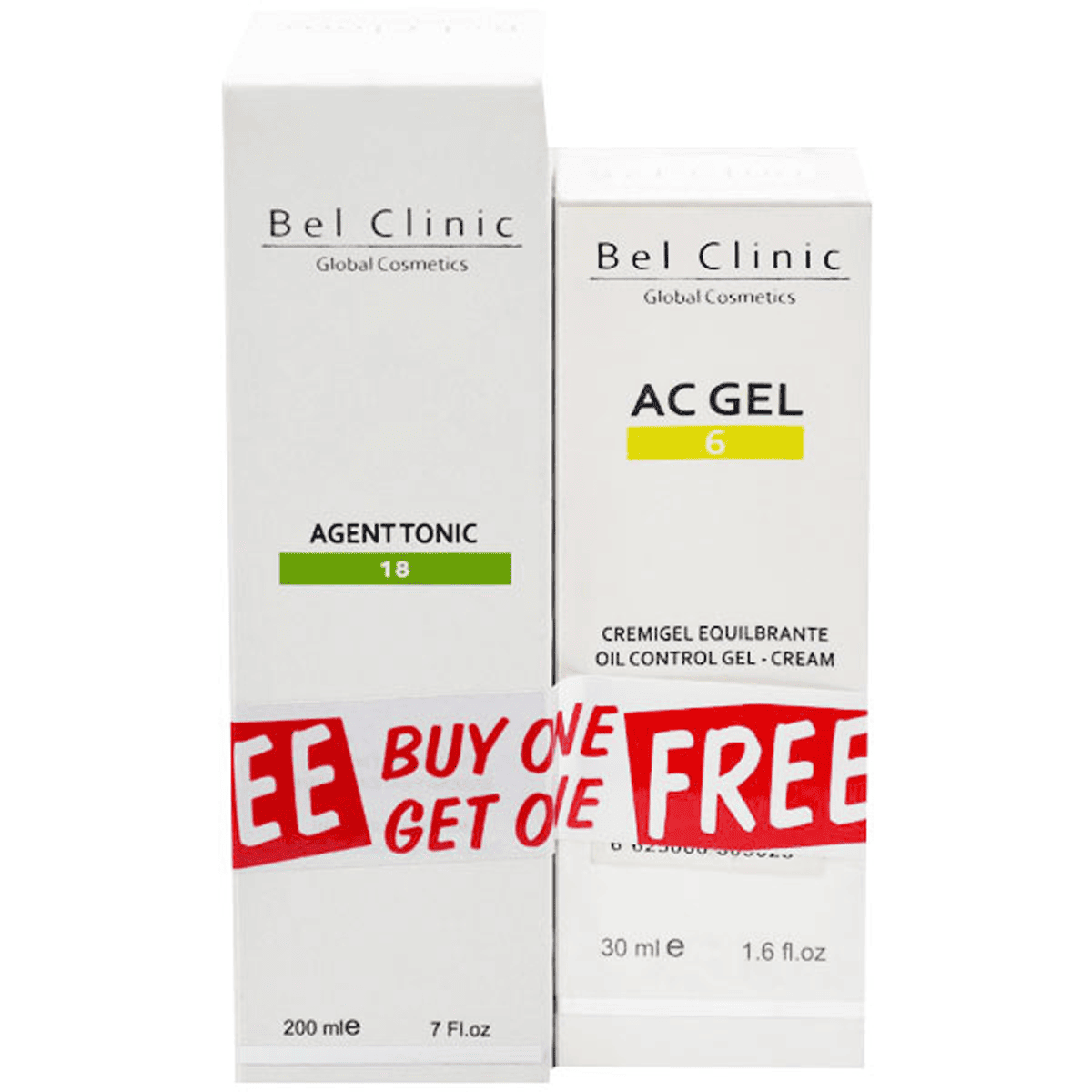 Belclinic (Agent Tonic 200ml + AC Gel Cream 30ml) (Offer Pack) image number 0