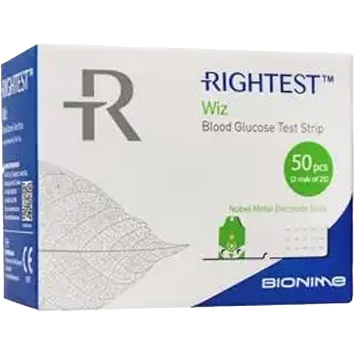 Bionime Rightest Wiz 50 Strips image number 0