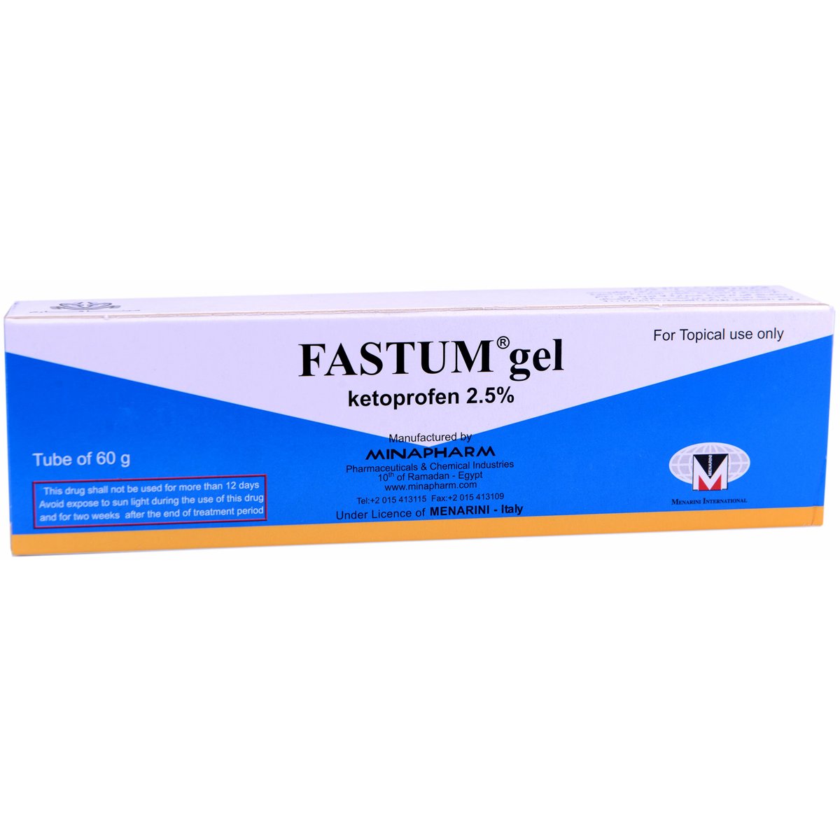 Fastum 2.5% 60gm Gel image number 0