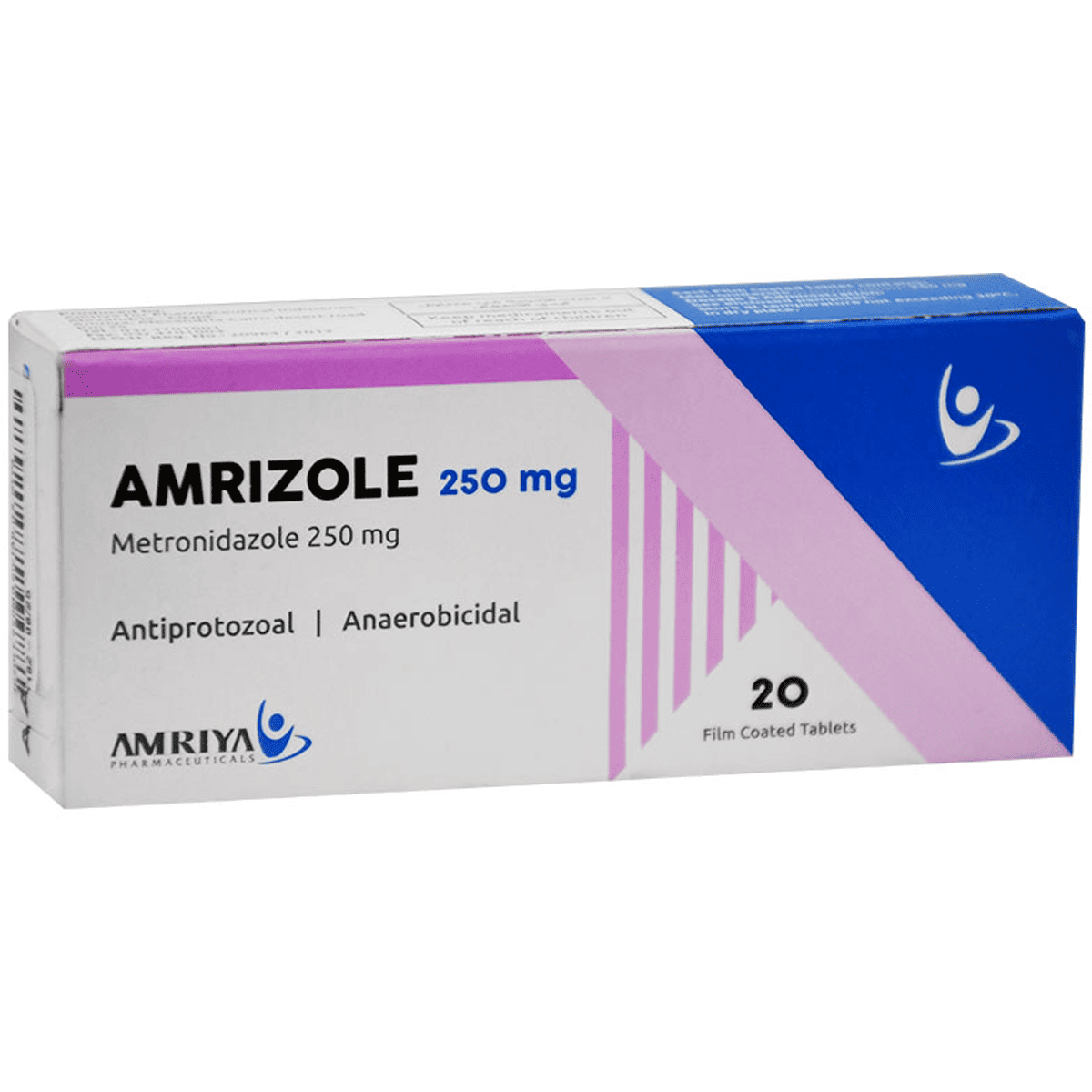 Amrizole 250mg 20 Tablet image number 0