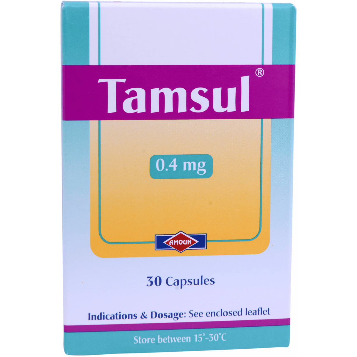 Tamsul 0.4mg 30 Capsules image number 0