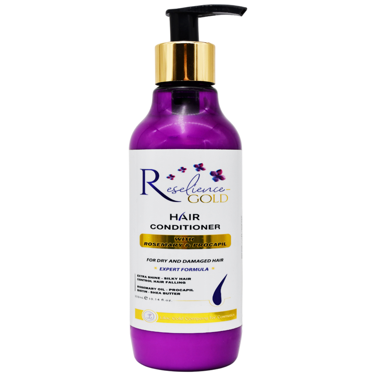 Reselience Gold Conditioner for Dry and Damaged Hair 300ml image number 0