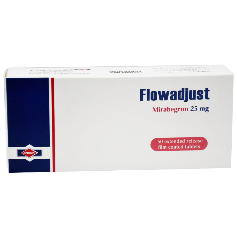 Flowadjust 25mg 30 Extended Release Film Coated Tablet image number 0