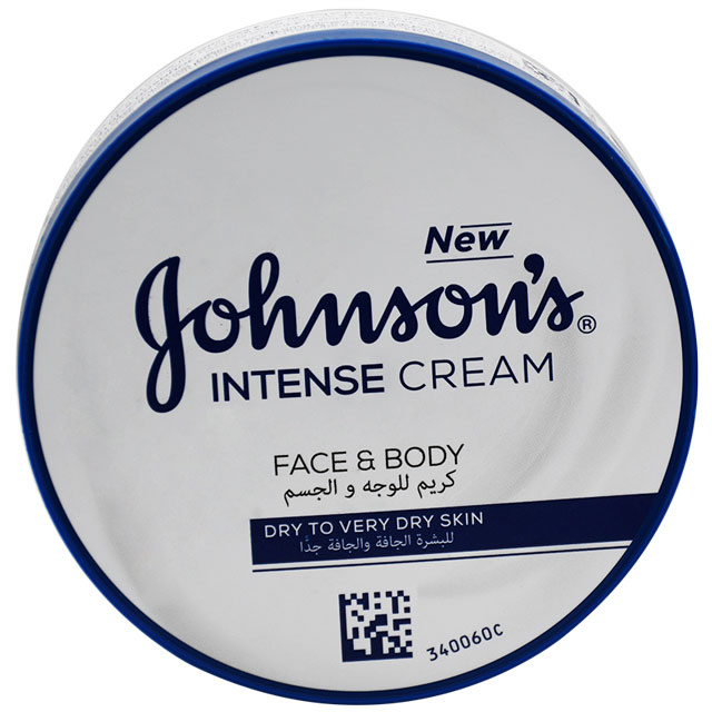 Johnson Intense Cream Face And Body For Dry Skin 200ml image number 0