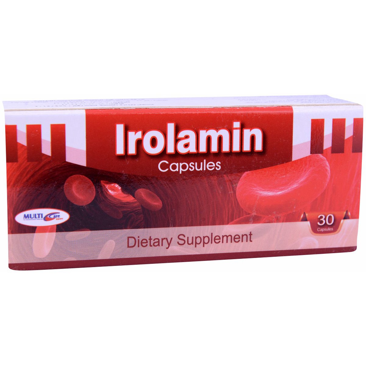 Irolamin Dietary Supplement 30 Capsules image number 0