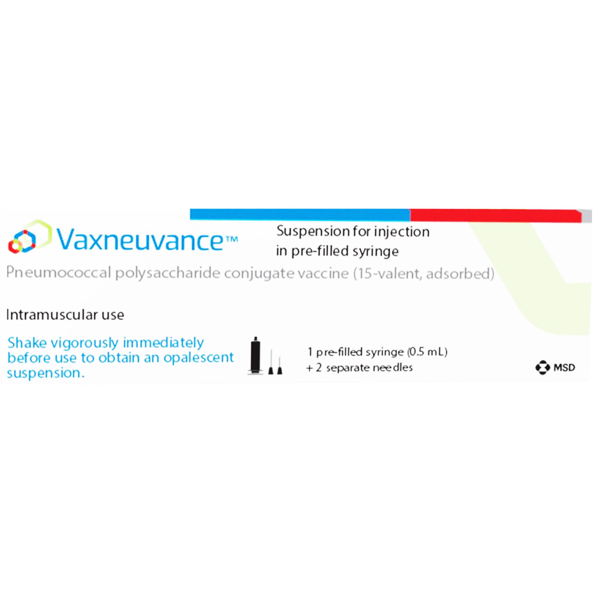 Vaxneuvance 0.5ml (Vaccine) 1 Prefilled Syringe (Refrigerated) image number 0