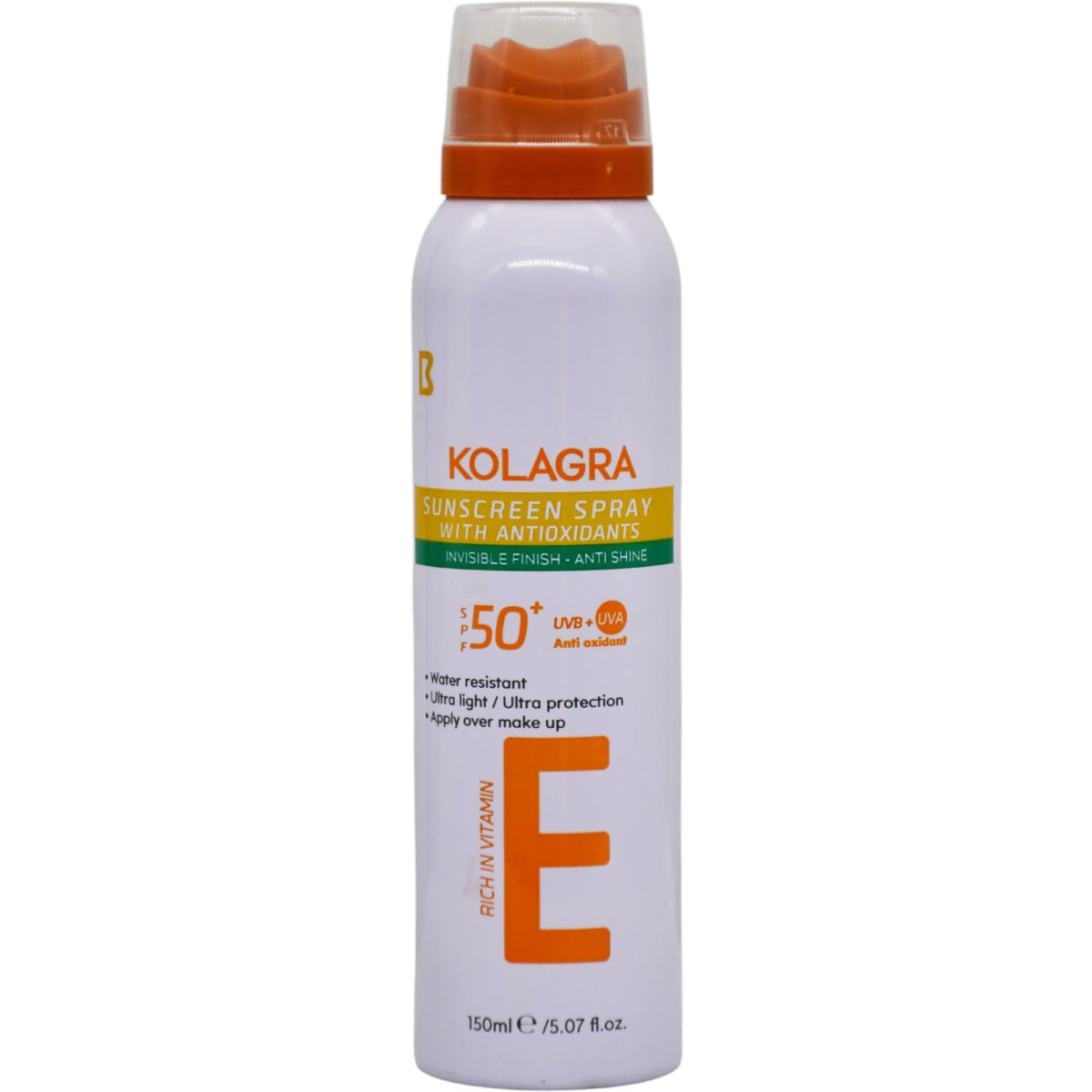Kolagra (E) Sunscreen Spf(50+) Spray 150ml image number 0