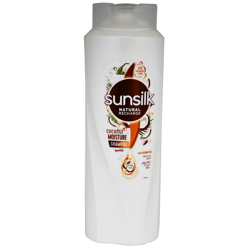 Sunsilk Natural Recharge Coconut Moisturizer Shampoo 600ml image number 0