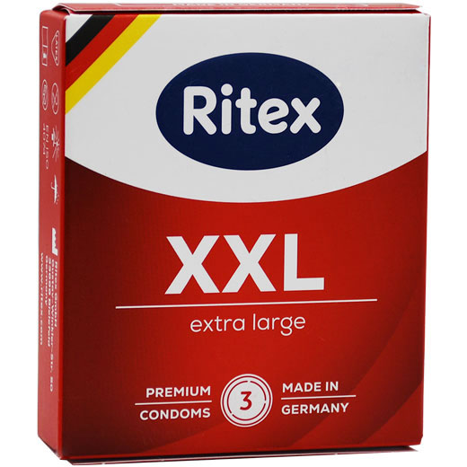 Ritex XXL Condoms 3 Pieces image number 0