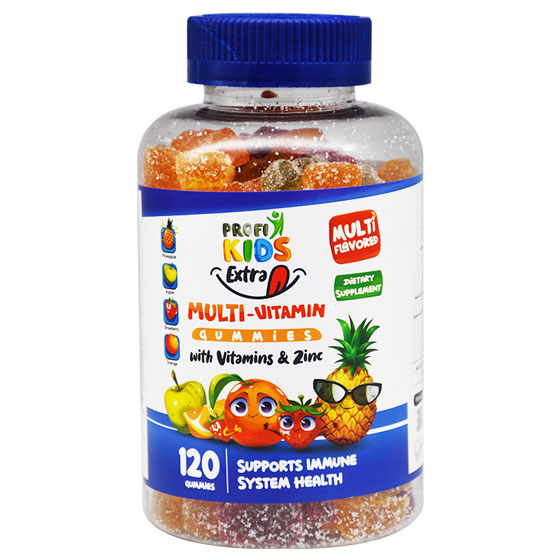 Profikids Extra Multi Vitamin (+4 Years) 120 Gummy image number 0