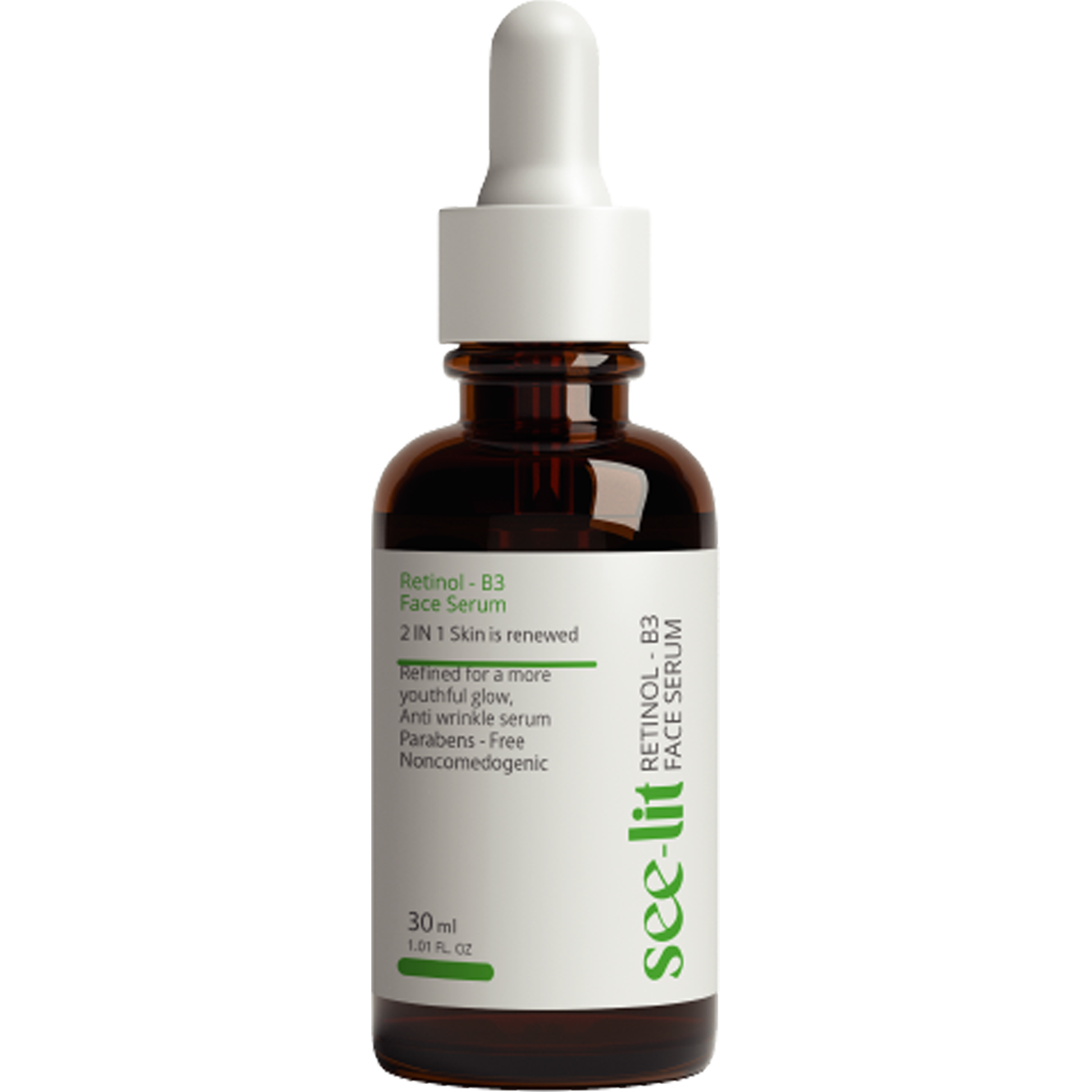 See Lit Retinol B3 2 In 1 Face Serum 30ml image number 0