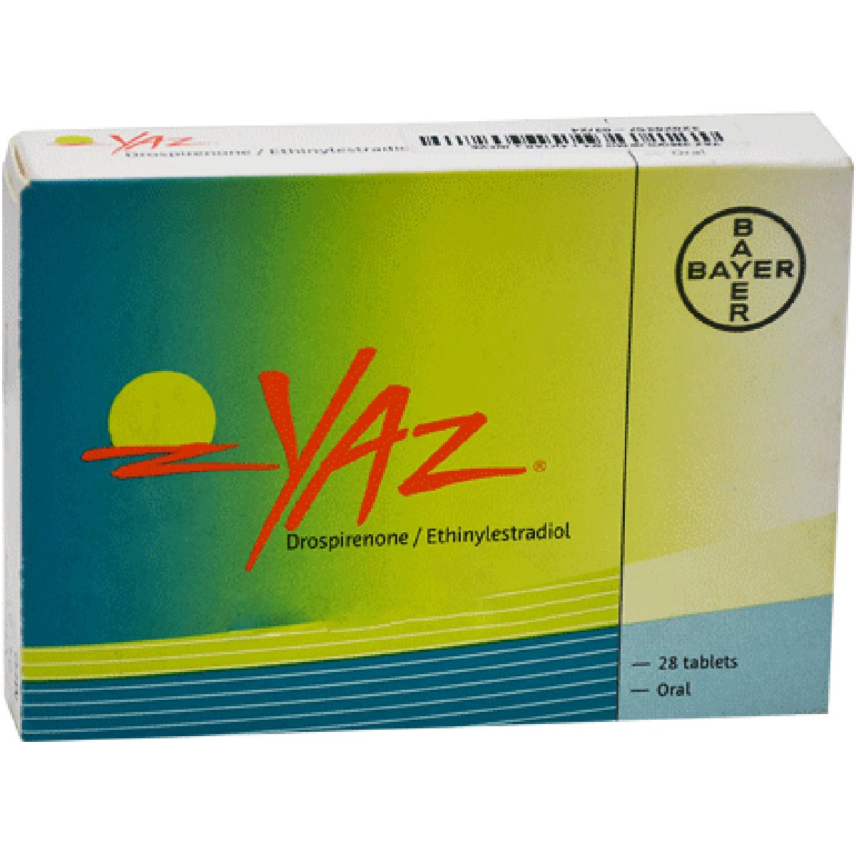 Yaz 3mg/0.02mg (24+4) Tablet image number 0