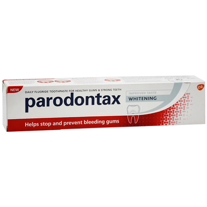Parodontax Whitening Daily Toothpaste for Bleeding Gums 100ml image number 0