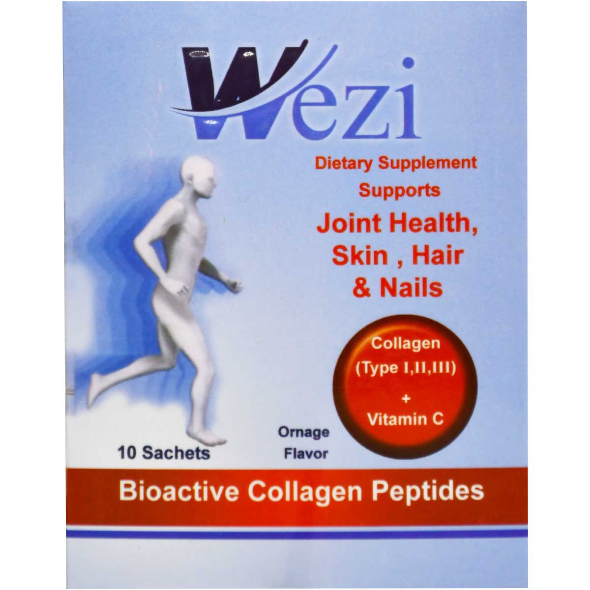 Wezi Joint Health Skin and Hair and Nails 10 Sachets image number 0