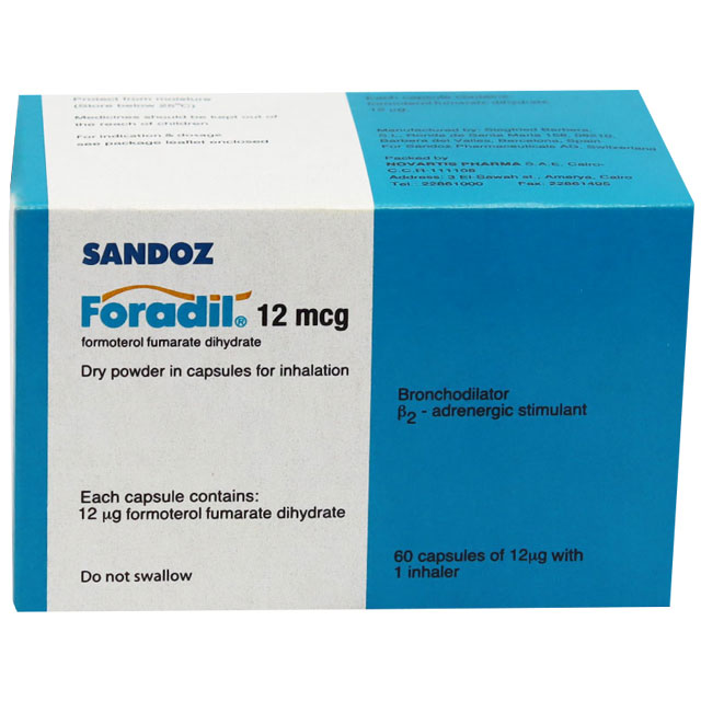 Foradil 12 mcg 60 Inhalation Capsules image number 0