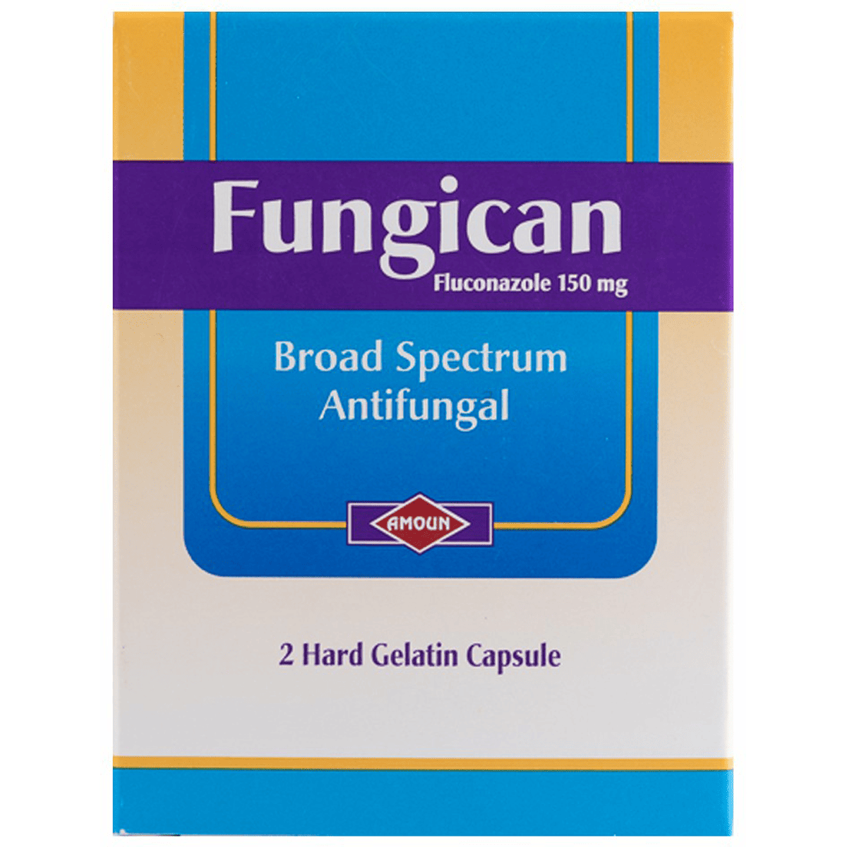 Fungican 150mg 2 Capsules image number 0