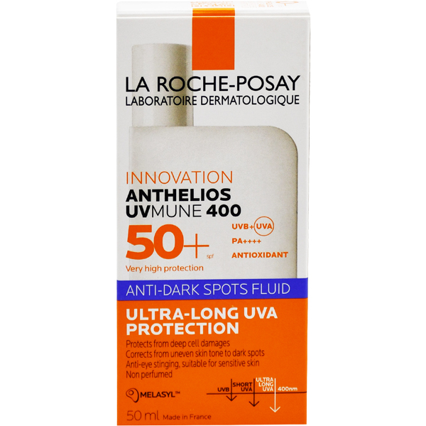 La Roche Anthelios UV Mune 400 SPF (50+) Anti Dark Spot Fluid 50ml image number 0