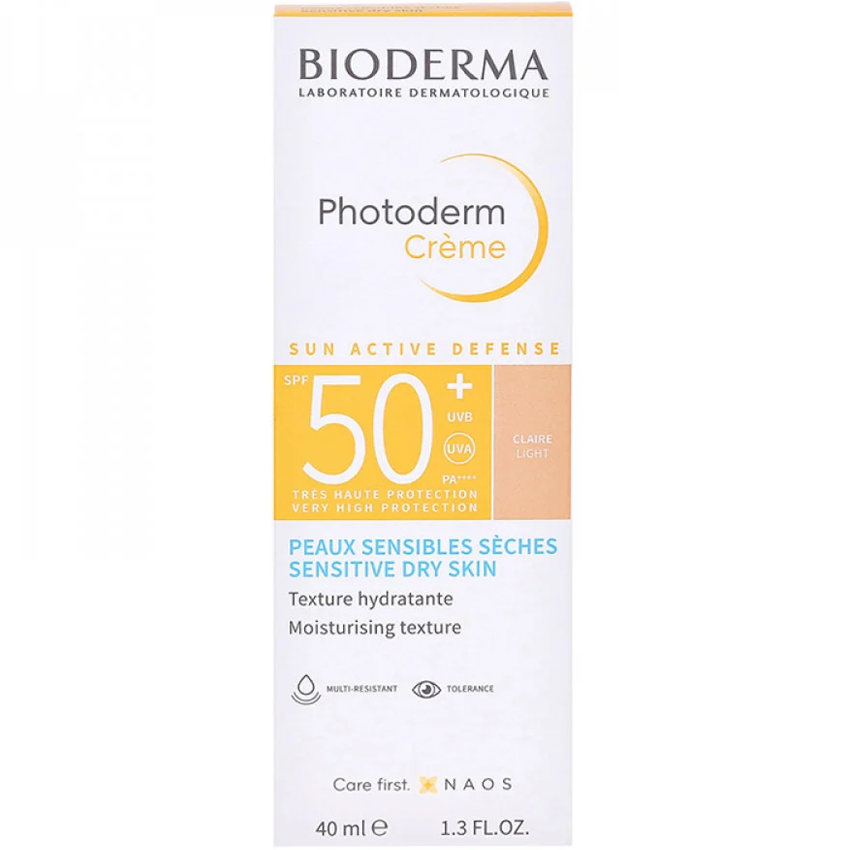 Bioderma Photoderm Sensitive Dry Skin SPF(50+) Light Cream 40 ml image number 0