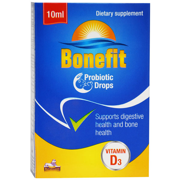 Bonefit Probiotic and Vitamin D3 10ml Drop image number 0