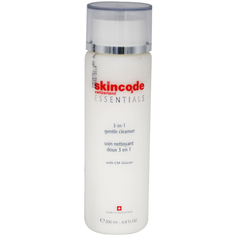 Skincode Essentials 3 in 1 Gentle Cleanser 200ml image number 0